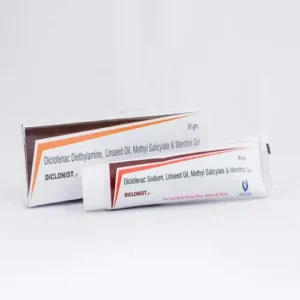Diclofenac Sodium, Linseed Oil, Methyl Sailcylate & Menthol Gel