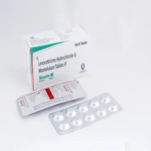 Levocetirizine Hydrochloride & Montelukast Tablets IP - Venzin-M Tablets