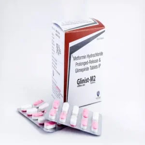 Metformin Hydrochloride Prolonged-Release & Glimepiride Tablets IP - Glinist-M2 Tablets