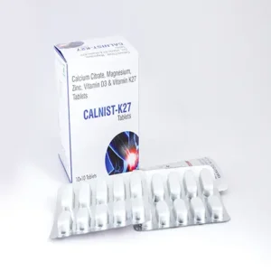 Calcium Citrate, Magnesium, Zinc, Vitamin D3 & Vitamin K27 Tablets
